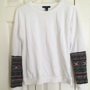 *NWOT* FOREVER 21 Beaded Sweatshirt